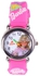 Barbie Character Wrist Watch For Girls -Pink