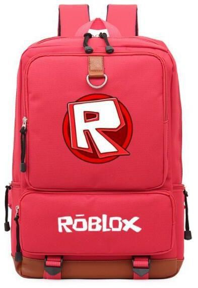 roblox game school bag backpack men women unisex boys girls