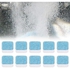 24 PCS Washer Deep Cleaning Tablet Washing Machine Tablets Effervescent Tablet Washer Cleaner Suitable for Washing Machine, Blue White