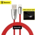 Torch Series Usb Data Cable For Ip 1.5A With Lamp Red