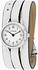 Coach Women's 14501980 Classic Round White Leather Strap Watch
