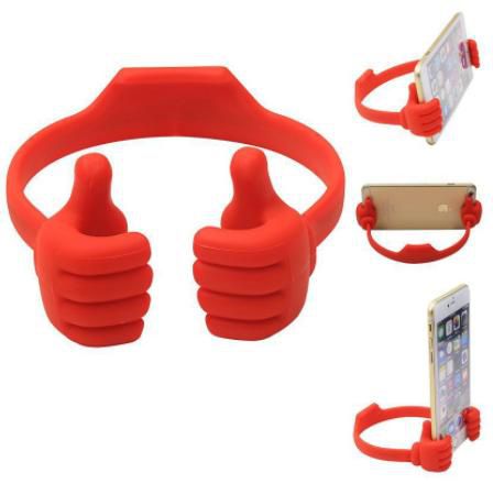 126mart OK Stand / V-Shaped Foldable Silicone Holder for Phone / Tablet