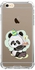 Shockproof Protective Case Cover For Iphone 6s Plus Panda Cake