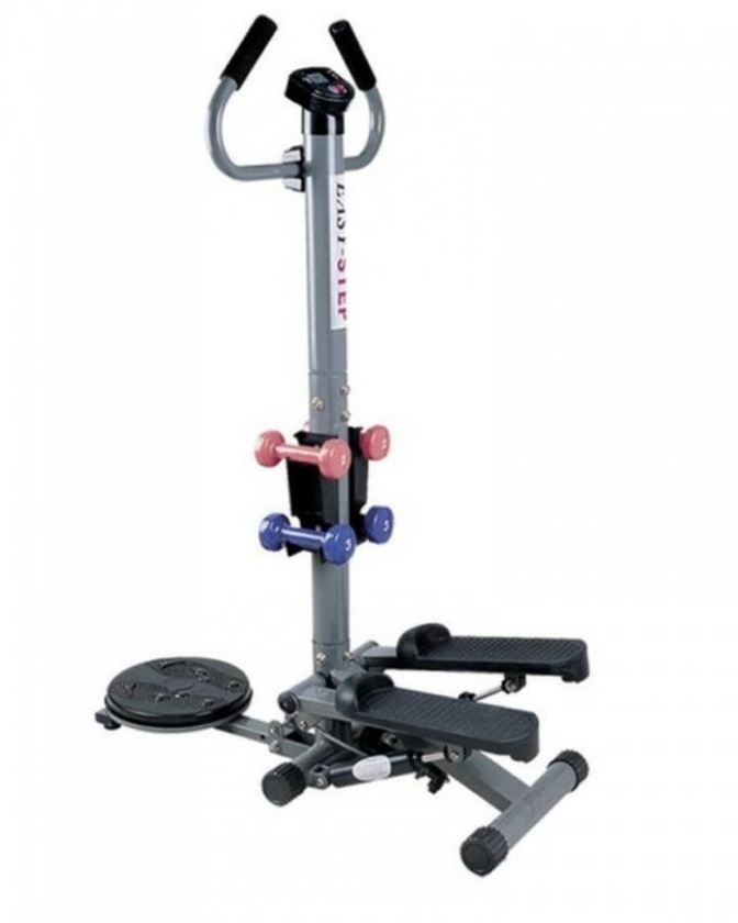 Standing Stepper With Dumb Bells