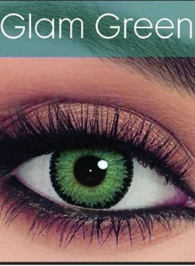 Celena Colored Contact Lenses, Daily Disposable, Cosmetic-Glam Green