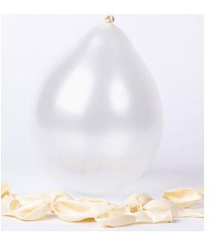 Secret Pearl Balloons - 10 Pcs - White