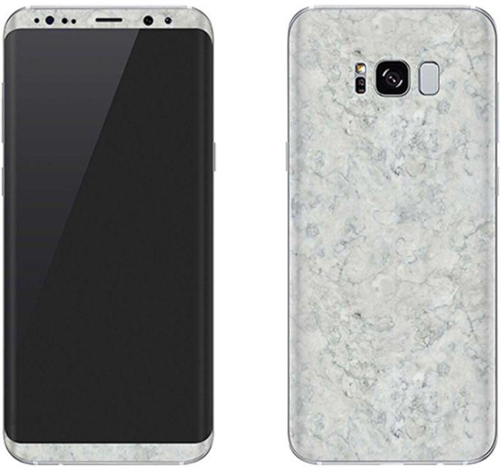 Vinyl Skin Decal For Samsung Galaxy S8 Marble Texture Black