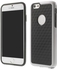 Rhombus PC   TPU Back Case for iPhone 6 4.7 inch - White