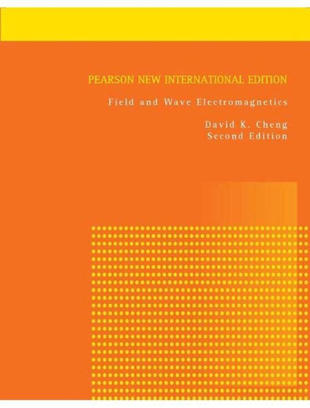 Pearson Field and Wave Electromagnetics New International Edition Ed 2