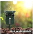Outdoor Animal Repeller Solar Repellent Device Green 15.50x13.00x14.50cm