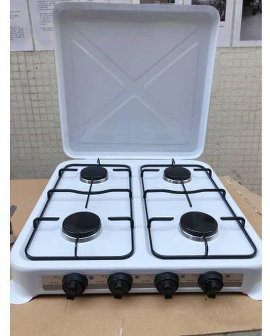 4-Burner Manual Ignition Table Top Gas Cooker