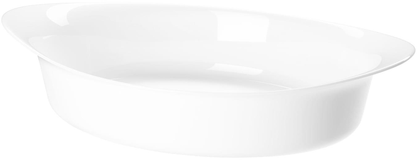 LÄTTVIKTIG Oven dish - white 30x19 cm