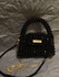 Handmade Bag Of Beads - Black