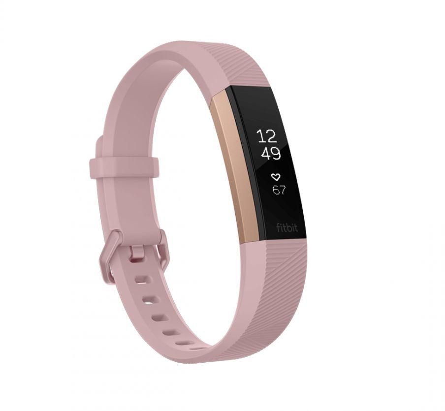 Fitbit Alta HR Fitness Tracker, Pink - Small