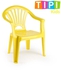 Plastic Forte TIPI Kid Chair, Yellow