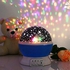 Peachy Nights Constellation Night Light Projector with 4 Bright Colors and 360 Degree Moon Star Projection and Rotation