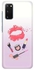 Hard PC Shield Matte Finish Print Slim Snap Classic Series Case Cover For Samsung Galaxy S20 Makeup Kit