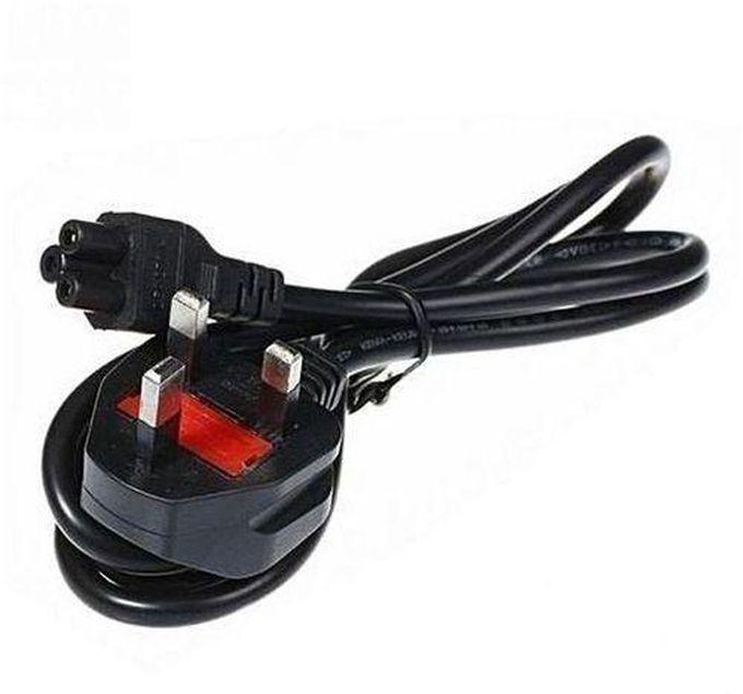 Power Cable for Laptop Charger - 1.5M - Black.