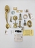 Kwikset Titan Dakota Polished Brass Entry Door Lock Handleset ‎Antique Brass Golden