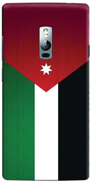 Stylizedd OnePlus 2 Slim Snap Case Cover Matte Finish - Flag of Jordan