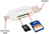 Smart USB OTG Host Adatper and USB OTG Micro SD / SD Card Reader For Samsung Galaxy Note 5 Duos