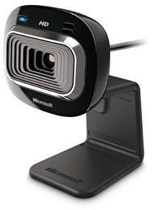 مايكوسوفت كاميرا ويب "لايف كام" عالية الدقة HD-3000 ‫(T3H-00013)  - أسود