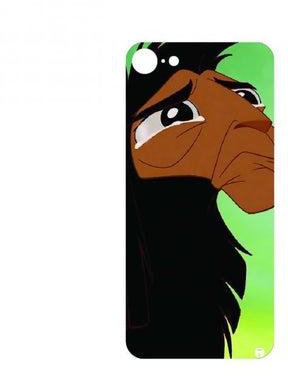 Printed Back Phone Sticker for iPhone 7 Plus Animation Kuzco Llama From The Emperor'S New Groove Movie