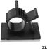 20pcs Self-Adhesive Wire Holder Cable Organizer Cord Clamps (Black)