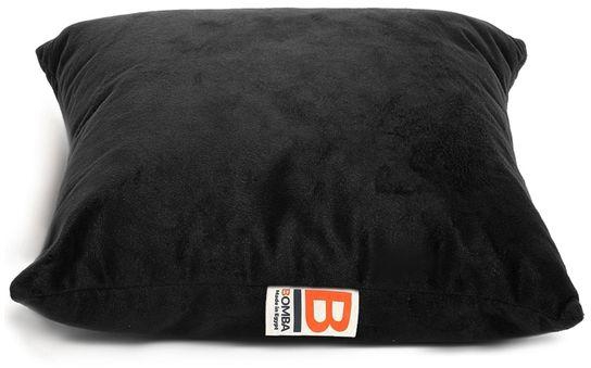 Bomba Pillow Velvet Bean Bag - Black - 45*45cm