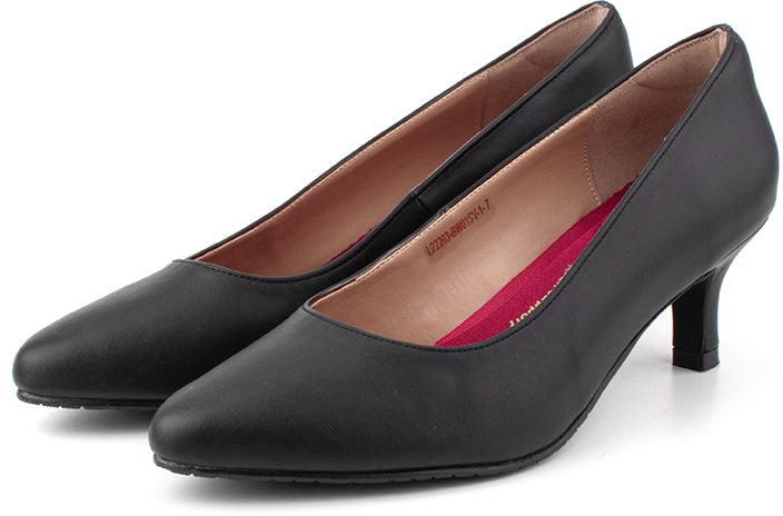 LARRIE Ladies Elegant Low Heel Shoes - 5 Sizes