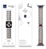 WIWU Ultra Thin Steel Belt Three Beads With Diamond Watchband for iWat