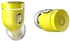 Crazybaby Air NanoTrue Wireless Bluetooth Headset, Austin Yellow