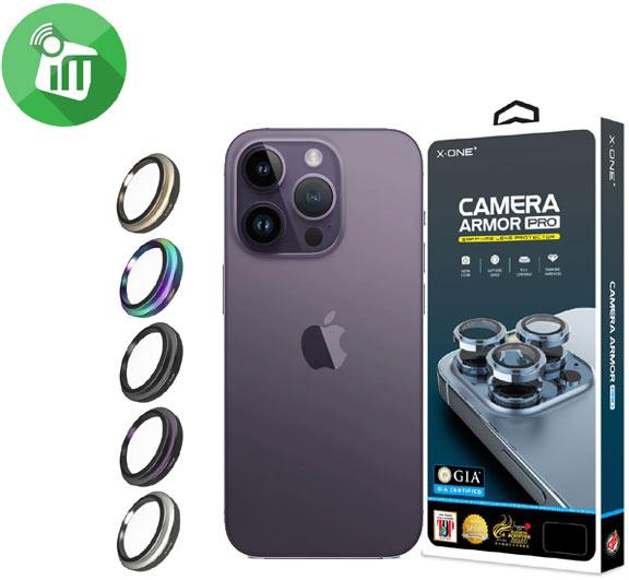 X.One Camera Armor Pro iPhone 14 Pro/14 Pro Max GIA Certified Sapphire Lens Protector