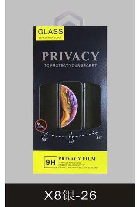 Privacy 9H Screen Protector For Huawei Mate 30 LITE - Black Frame