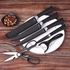 Kitchen Knife Set 6Pcs - Black