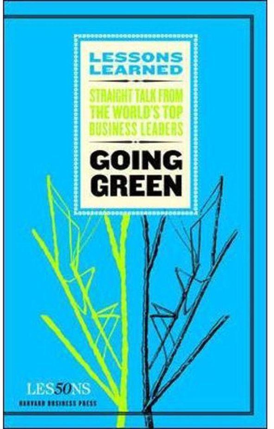 Mcgraw Hill Going Green (Lessons Learned)