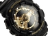 ساعة كاسيو جي شوك للرجال مينا ذهبية سوار اسود- GA-110GB-1A
