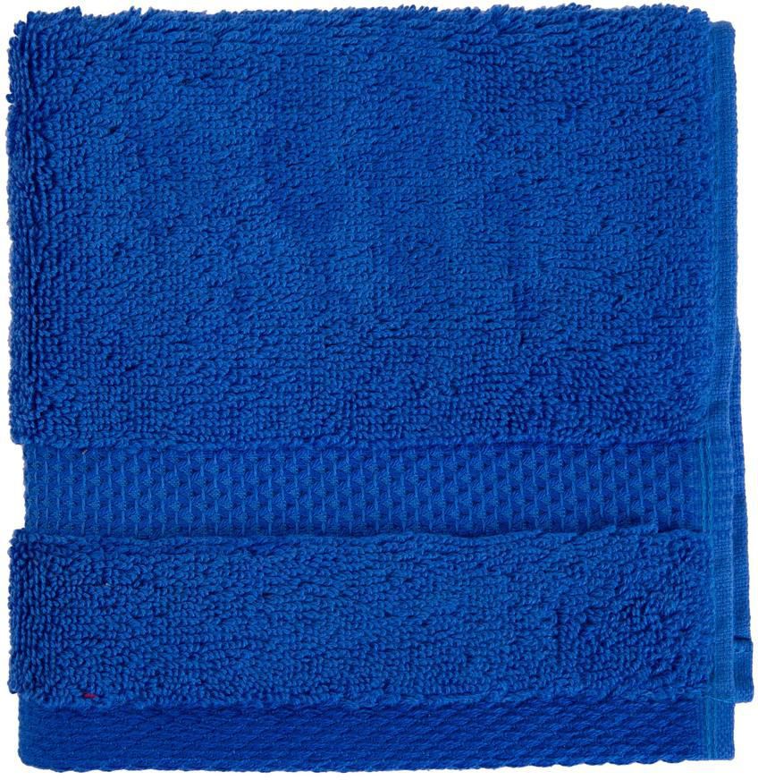 منشفة وجه كلاسيكية (33 × 33 سم، أزرق ملكي)