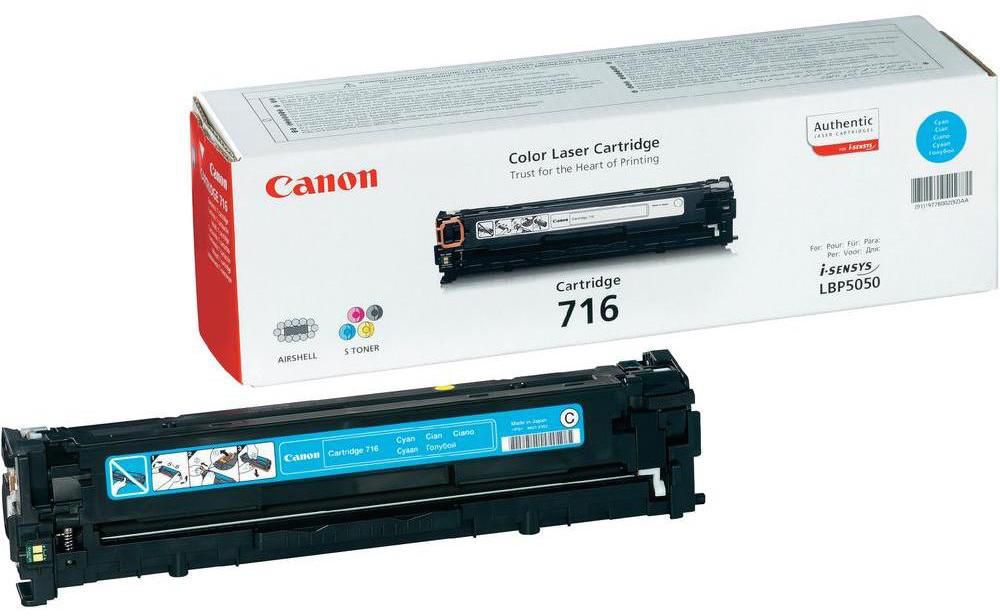 Canon 716C Toner Cartridge Cyan