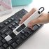 فرشاة تنظيف فتحة لوحة المفاتيح بزاوية أخدود متعددة الأغراض قابلة للفصل مع مجرفة