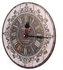 Generic Silent Round Decorative Vintage Style Wooden Wall Clock