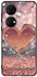 Protective Case Cover For Huawei P50e Glitter Heart