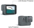 AT620 LCD Screen Protector + Camera Lens Protector for Gorpro Hero 5 Black Transparent