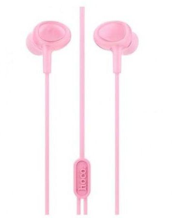 Hoco M3 Wire Control 3.5mm In-ear Earphone With Mic - Pink