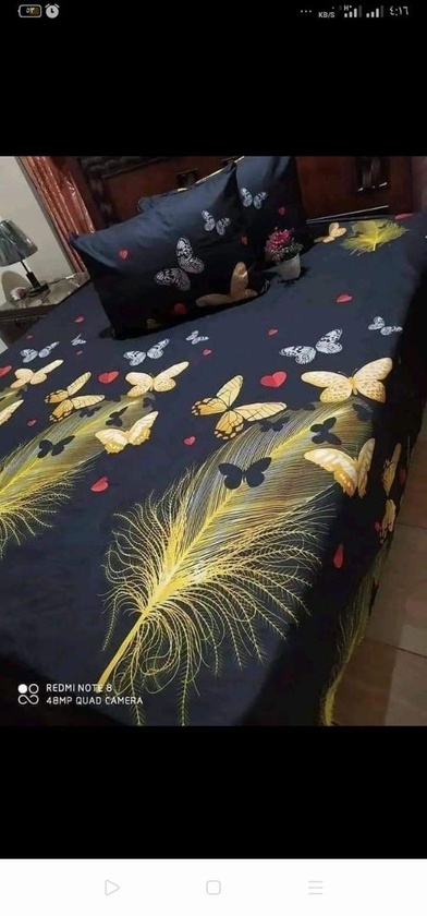 ملايه سرير كبير قطن تركي شكل مجسم عالي الجوده