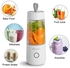 EQURA Portable Blender, USB Rechargeable Juicer Cup, 300mL Waterproof Fruit Mixing Machine Baby Travel Home Office Sports Outdoors