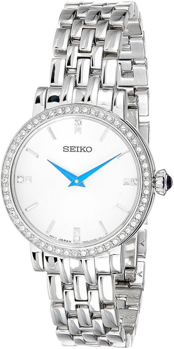 Seiko Women's White Dial Stainless Steel Band Watch - SFQ811P1 price from  souq in Saudi Arabia - Yaoota!