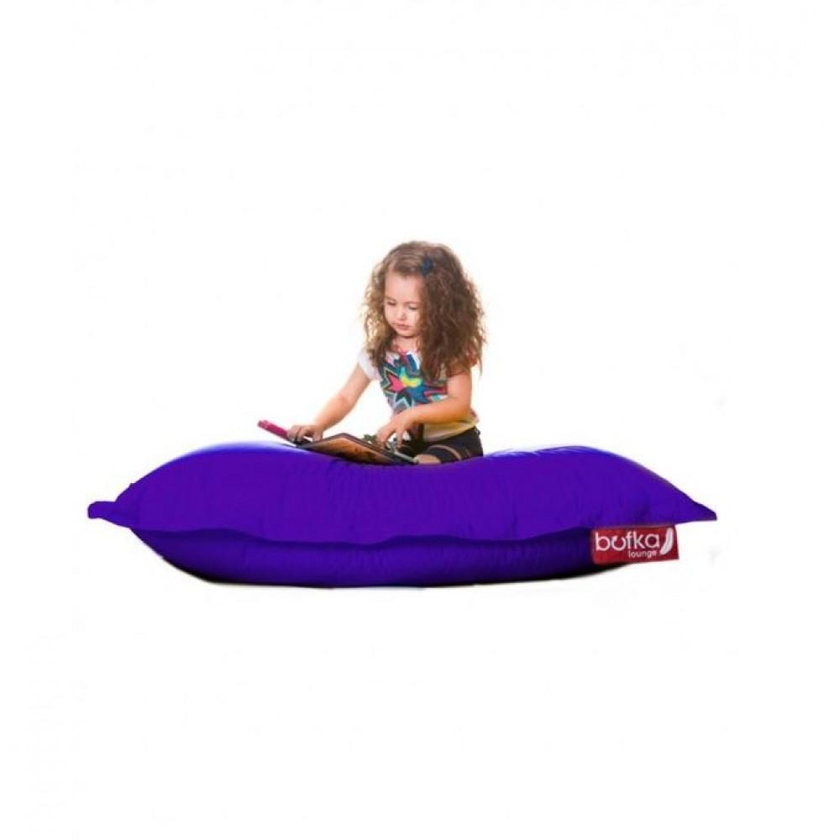 Bufka Kids Pillow Waterproof Bean Bag - Purple