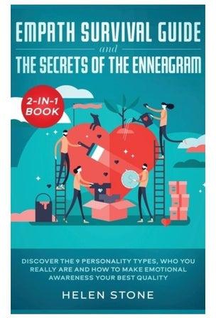 Empath Survival Guide and The Secrets of The Enneagram 2-in-1 Book Hardcover English by Helen Stone