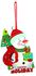 Eissely 3D Romantic Xmas String Hanging Charm Party Decoration Christmas Tree Ornament